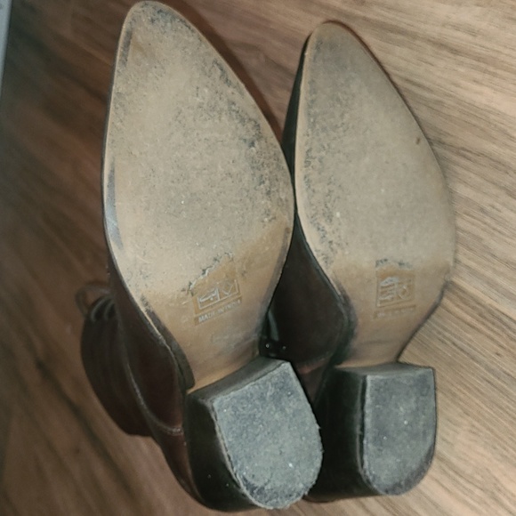 Jeffrey Campbell Kela-Lu Bootie Sz 6.5 Brown - Picture 9 of 16